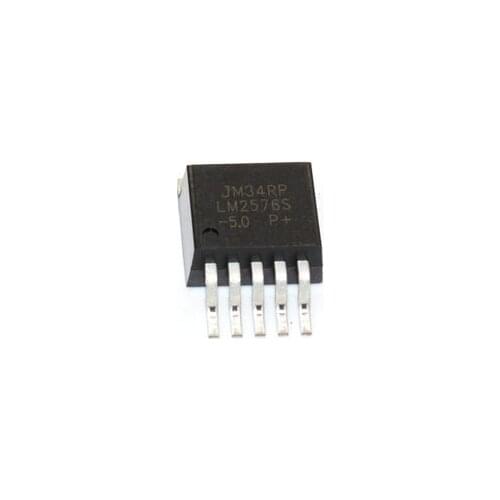 10pcs/lot 5V DC to DC Converter 3 LM2576S-5.0 LM2576SX-5.0 LM2576S LM2576 TO263
