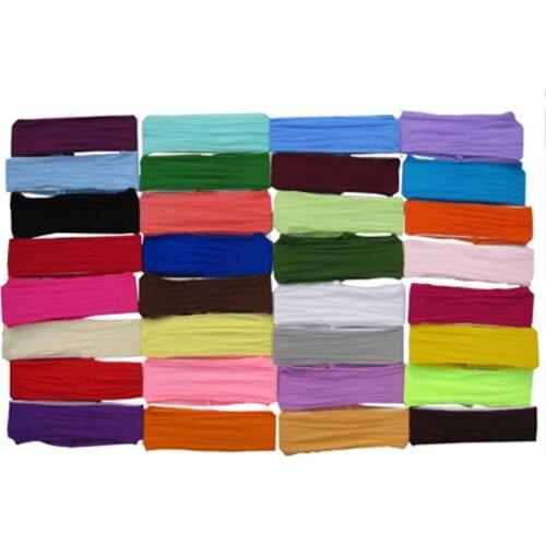 120PCS/lot nylon headband toddler headbands children hair bands 32color for your choice free shipping
