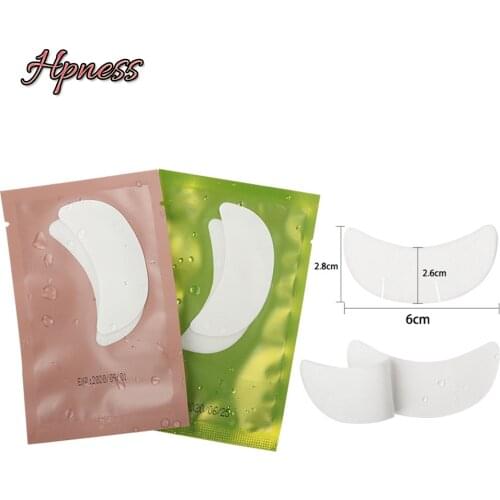 20/50/100/200/500 Pairs Makeup Tools Free Shipping Eyelash Extension Pad Gel Patch Grafting Under Eye Patches Lint Free Stickers