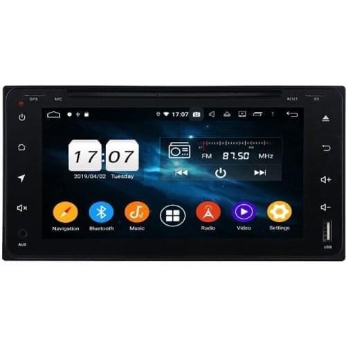 6.95" 2 Din 8 Core Android 10.0 Car Multimedia Player For Toyota RAV4 Corolla Vios Hilux 2006-2010 DVD Player Stereo DSP 4+64G