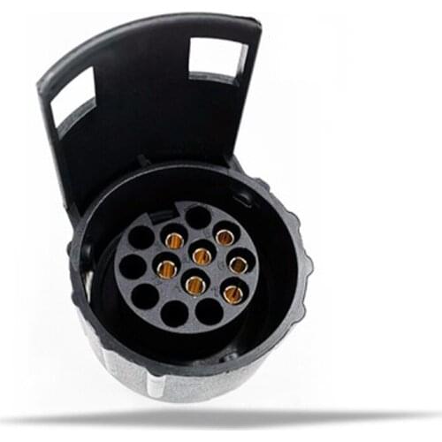 7 Pin To 13 Pin Mini Car Truck Trailer Connector Electric Adapter Plug Towbar