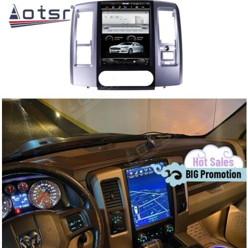 Carplay Tesla Screen Car Stereo Android 9 Player For Dodge RAM 1500 2500 3500 2008 2009 2010 2011 2012 2013 2014-2019 Head Unit