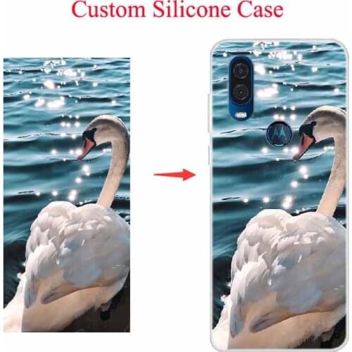 DIY Customized Case For Moto One Vision Case Personalized Photo Case for Motorola Moto One Hyper Action Zoom Fusion+ Case Funda
