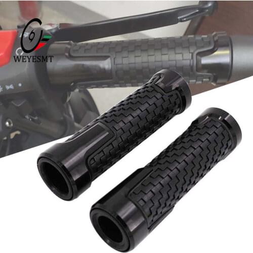 Flash Deals Fashion Accessories 22mm 7/8'' Brand New Motorcycle Anti-Skid Handle Grips grips handlebar FOR Piaggio Vespa GTS 300
