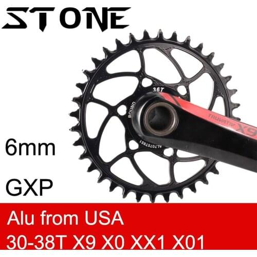 Stone Round Chainring 6mm Offset for sram GXP X9 X0 XX1 X01 eagle 28t 30t 32 34 36 38T Direct Mount Bike ChainWheel Tooth Plate