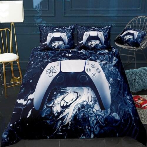 PS5 Controller Duvet Cover Twin/Queen/King Size Luxury Comforter Bedding Set With Pillowcase Home Bed Decora Dropshipping