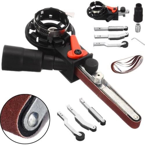 Mayitr Sander Sanding Belt Adapter Professional DIY Belt Head Sander for 4-1/2" / 5" Electric Angle Grinder