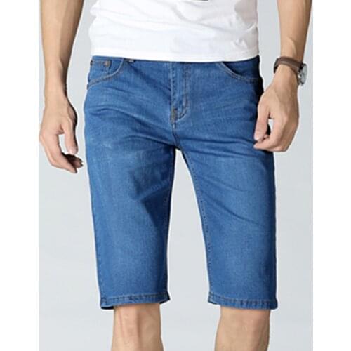 63# Mens Spring And Summer Jeans Pantalones Hombre 2021 Casual Solid Color Straight Pants Jeans Pants Simple Stylish Jeans