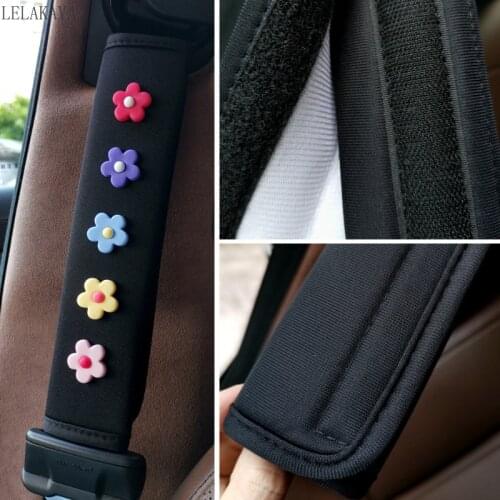 Soft velvet Car Seat Belt Covers Shoulder Pad Seatbelt Shoulder Protector Pad Cushion For Adults Youth Kids Car Backpack Straps
