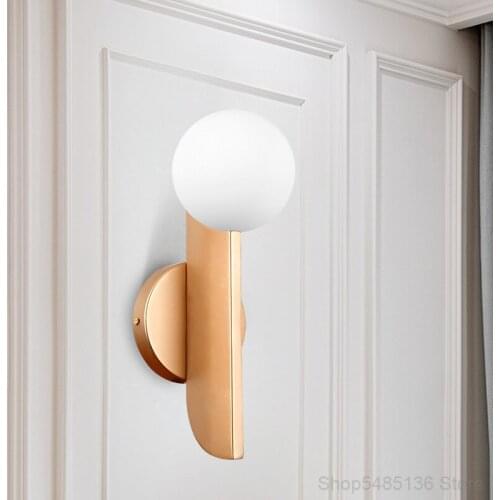 Nordic Personality Wall Lamp Living Room Bedroom Modern Wall Sconce Light Fixtures Creative Designer Bedside Dining Room Lights