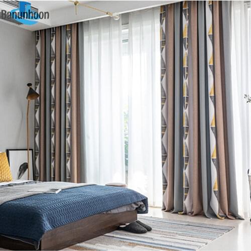 Real New Arrival Living Room Cortinas Dormitorio Design For Living Room Shade Fabric Curtain For Bedroom Drapes Treatments