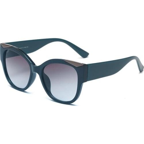 Cat Eye Sunglasses Women Fashion Gradient Color Mirror Sun Glasses Female Summer Style Luxury Eyeglasses