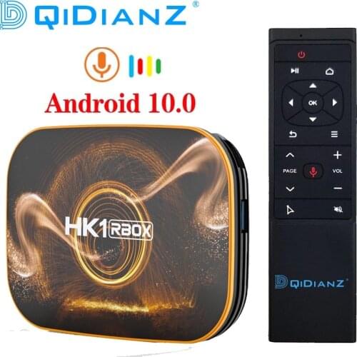 HK1 R1 RBOX TV Box Android 10.0 Rockchip RK3318 USB3.0 1080P H.265 4K Youtube HK1 RBOX Set Top BOX PK T95 TX6S Andriod 9.0