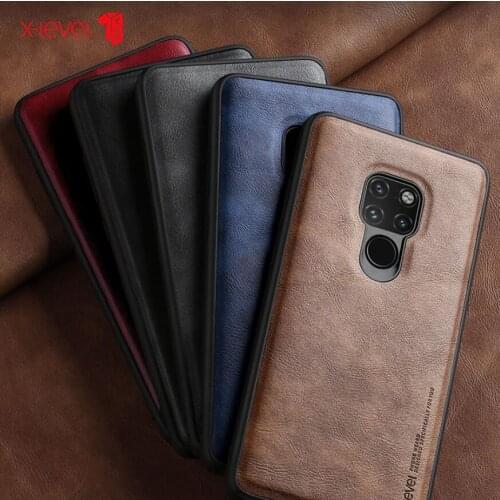 X-level For Xiaomi Redmi Note8 Pro Case X Level Soft Silicone Edge Leather Case Shockproof Business Cover For Redmi Note8 Pro