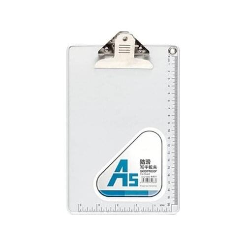 A4/A5 Aluminum Alloy Writing Clip Board Antislip File Hardboard Ruler Paper Hold