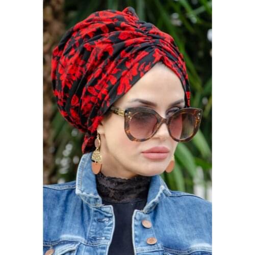 Women shine silver gold knot twist turban headbands cap autumn winter warm Men Casual Streetwear female muslim indian hat