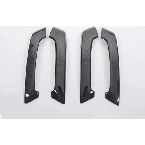 DNHFC Car Accessories For Toyota Prado LHD Interior Mouldings Interior door handle decoration 2010-2014 2015 2016 2017 2018