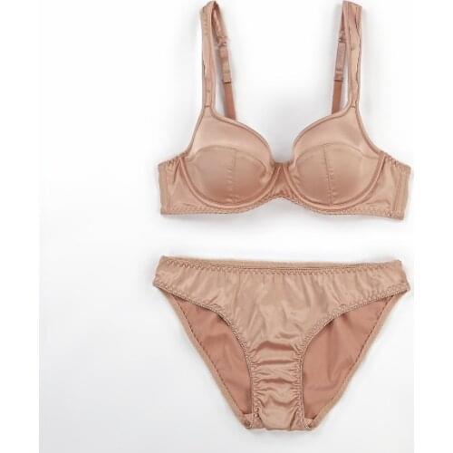 New arrival adjustment sexy thin bra set summer brassiere sets large size women underwear cotton breathing female lingerie