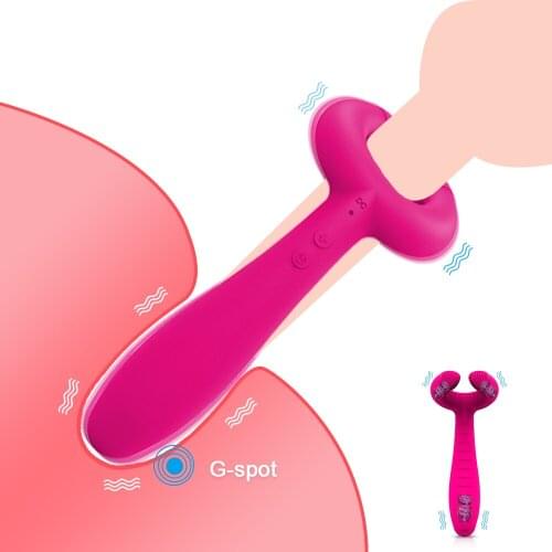 G-Spot Wearable Dildo 3 Motors Vibrator for Adult Couples Anal Vagina Double Penetration Clitoris Stimulator Penis Sex Toys