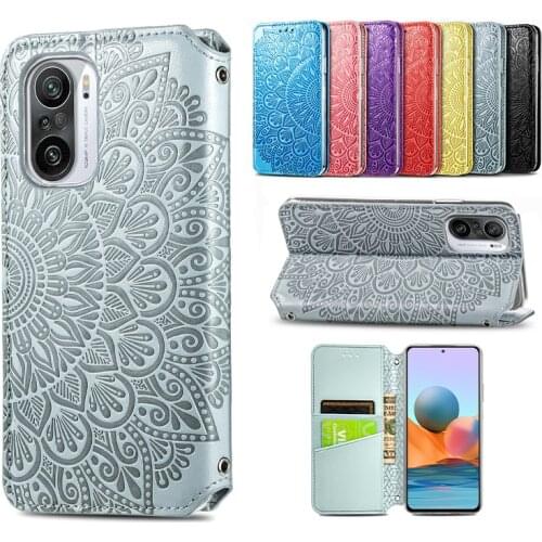 Solid Color Ultra Thin Leather Phone Case For XiaoMi 10S 11 Lite With Card Slot For XiaoMi RedMi Note 10 10S K40 Pro Plus Cases