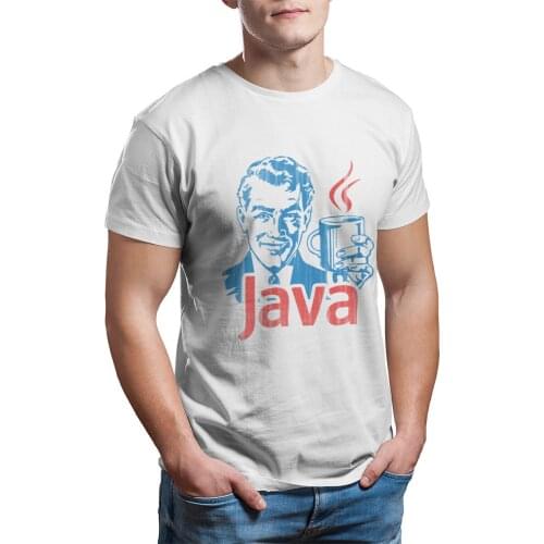 Java Programmer T-Shirt Fashion Cute Graphic Christmas Cosplay Kawaii Tops Summer Hip hop News 2021 Female Men Clothing 7609