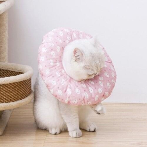 Lovely Pattern Anti Bite Anti Grasping Anti Licking Cat Dog Neck Elizabethan Collar Puppy Neck Protective Circle Collar N153