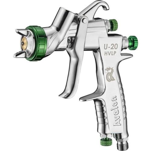 Taiwan spray gun U20 double combination gap nozzle repair oil water-based varnish spray gun 1.3 nozzle upper pot