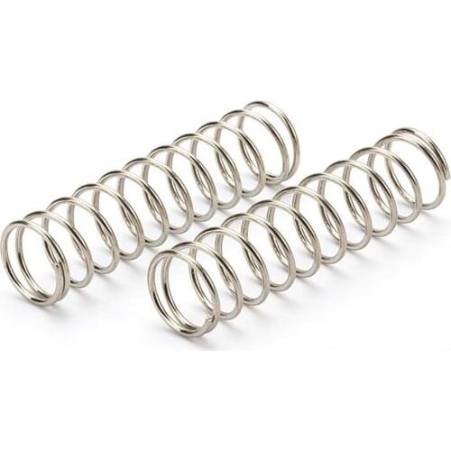 Spring steel Compression Spring, Wire Diameter 0.9mm, Outer Diameter 9mm, Free Length 10/15/20/25/30/35/40/45/50mm, 0.9x9mm