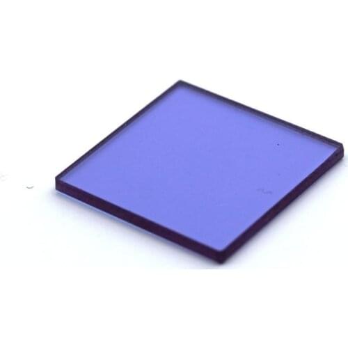 Size 120x120mm square shape Didymium glass PNB586