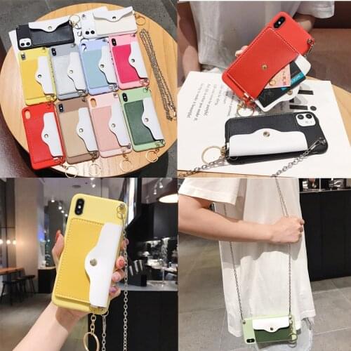 Strap Cord Chain Necklace Lanyard Crossbody Bag Case For Huawei Mate 20X 10 9 20 P30 P20 P10 Lite Pro Plus 6 Nova 2i 3E Case