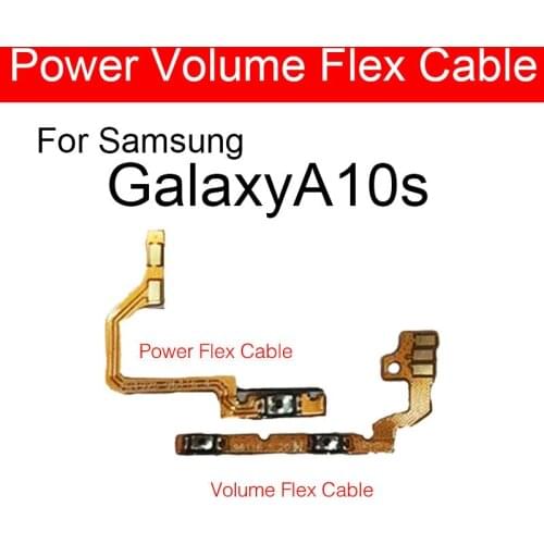 Power Volume Button Flex Cable For Samsung Galaxy A10s A107 Power Volume Key Side Flex Ribbon Cable Replacement Repair