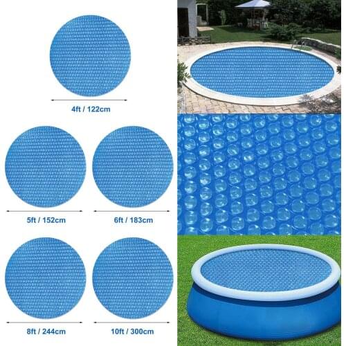 Pool Solar Tarpaulin Thick Solar Film CoverPool Cover Solar Tarpaulin Swimming Pool Protection Cover Heat Insulation Film