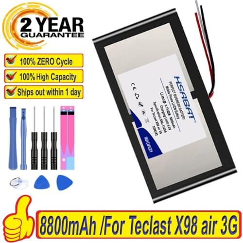 Top Brand 100% New 3095190 Battery for Teclast X98 air 3G P98 3G Tablet PC 3 wire X98 X98 AIR p98 X98 P98HD P98 Batteries