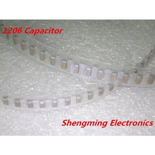 2000pcs 1206 107M 100uF 16V chip SMD Ceramic capacitor