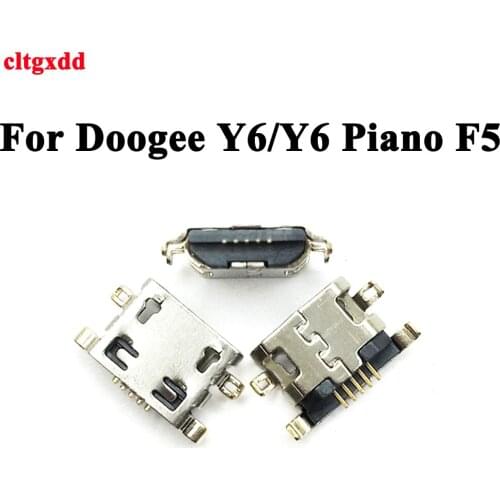 2pcs Usb Charger Dharge Charging Doct Port Connector For Doogee X70 X60L X55 F5Mini F5 Mini Y6 Piano Y8 Y8C N10 S50 Plug Jack