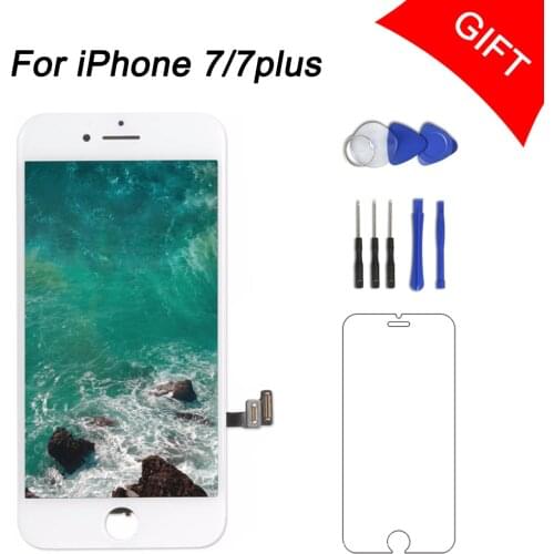 AAA grade for iPhone 7 7Plus lcd with 3D power touch screen encoder assembly for iPhone 7 7Plus display without dead