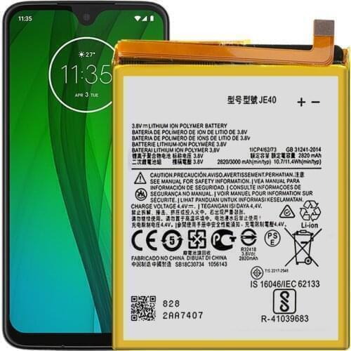 JE40 Battery For Motorola P30 Play (One) XT1941-2 Battery Replacement Repair Part