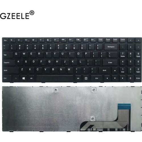 GZEELE English Keyboard For Lenovo Ideapad/TIANYI 100-15 100-15IBY B50-10 PK131ER1A05 5N20h52634 9z.NCLSN.00U NANO NSK-BR0SN