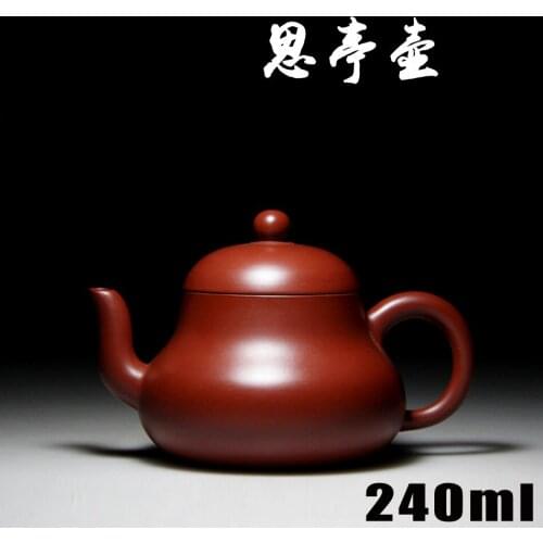 Authentic Yixing Zisha masters handmade teapot ore mud Dahongpao Tea Si Ting Zhu pot wholesale and retail 696