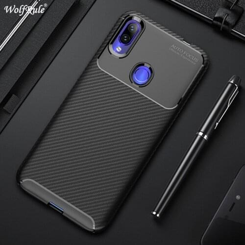 For Xiaomi Redmi Note 7 Case Redmi Note 7 Bumper Soft Carbon Fiber Protective Cover For Xiaomi Redmi Note 7 Phone Case 6.3