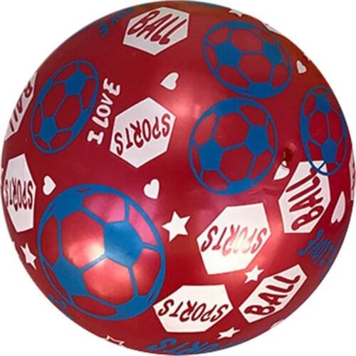 23cm Kids Inflatable Football Kickball Toys Rubber Beach Ball Summer Swimming Pool Entertainment Outdoor Game Toys for Children