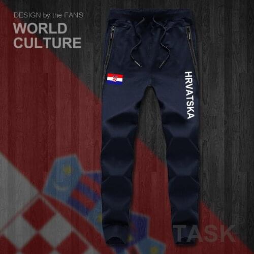 Croatia Hrvatska Croatian HRV Croats mens pants joggers jumpsuit sweatpants track sweat fitness fleece tactical casual nation