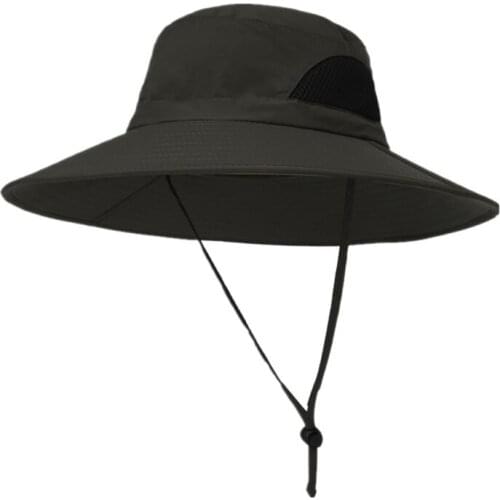 Summer fisherman fishing hat outdoor UV sunshade sun protection cap breathable mountaineering cap