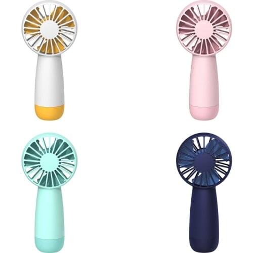 1500mAh 3 Gears USB Mini Handheld Fan for Travel Office Room Household Outdoor BBQ Gym Office Room Car Traveling