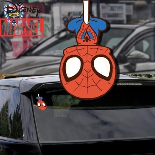 Disney Marvel Marvers The Avengers Spider-Man Q Version Fashion Car Stickers on Both Sides of The Body