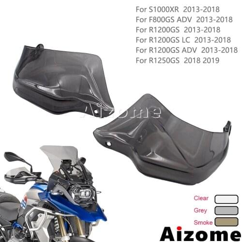 Motorcycle Handguards Wind Shield For BMW S1000XR F800GS R1200GS LC ADV 2013-2018 R1250GS 2019 Handguard Extension Plastic Cover