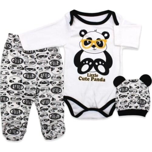 Glasses Panda Dented 3 PCs Set