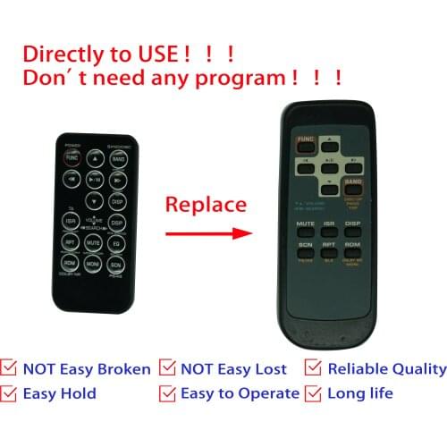 Remote Control For Clarion DFZ667MC DCZ625 DB245 DB538RMP DB336MP DXZ648RMP DXZ445 DXZ438R DX515 DB415 CD Car Stereo Receiver