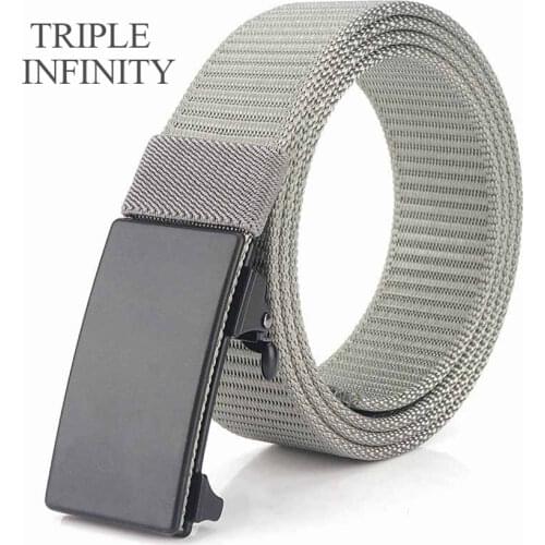 New Tactical Belt Nylon Military Army Mens Belt Durable Metal Buckle Outdoor Police Heavy Duty Training Hunting Male Belt Thick