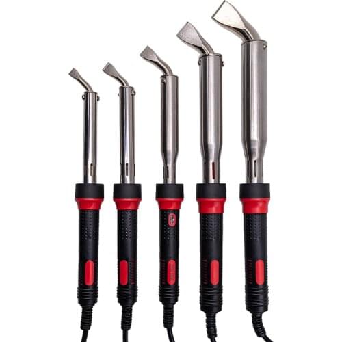 High power soldering iron 300W 200W 150W 100W 80W 220V solder with bent tips EU UK AU plug with work indicating lamp ground wire